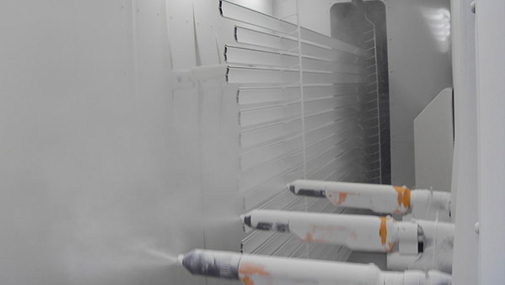 噴涂設(shè)備取代毛刷市場